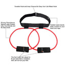 Fitness Booty Bands Set Resistance Bands for Butt Legs Muscle Training Adjust Waist Belt Elastic Bands Pedal Exerciser Workout eprolo