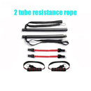 Resistance Band  Pilates Stick Gym Exercise Muscle Power Tension Bar With Fitness Stick Home Body Work Out Fitness Pull Rope eprolo