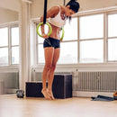 Anneaux De Gymnastique ABS 28 mm Avec Sangles Antidérapantes eprolo