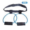 Fitness Booty Bands Set Resistance Bands for Butt Legs Muscle Training Adjust Waist Belt Elastic Bands Pedal Exerciser Workout eprolo