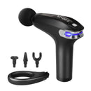 4 Massage Silicone Head Powerful Fascial Gun Portable Vibration Deep Tissue Percussion Muscle Back Massage Gun For Women eprolo