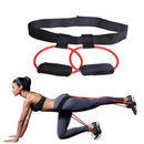 Fitness Booty Bands Set Resistance Bands for Butt Legs Muscle Training Adjust Waist Belt Elastic Bands Pedal Exerciser Workout eprolo