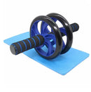 Abdominal Exercise Roller - Classic Dual Wheel with Foam Handles - Includes Extra Thick Knee Pad eprolo