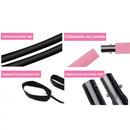 Fitness Pilates Bar Kit with Resistance Band Portable Fitness Pilate Stick Crossfit Bodybuild Yoga Elastic Band Exercise Workout eprolo