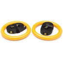 Anneaux De Gymnastique ABS 28 mm Avec Sangles Antidérapantes eprolo