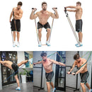 Resistance Bands Set Exercise Bands with Door Anchor Legs Ankle Straps for Resistance Training Physical Therapy Home Workouts eprolo
