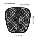 Electric EMS Foot Massager Foot Muscle Stimulator Massager Wireless Low Frequency Feet Physiotherapy ABS Stimulator Massage Mat eprolo