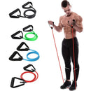 120cm Fitness Elastic Resistance Bands Yoga Pull Rope Exercise Tubes Elastic Workout Bands for Yoga Pilates Expander Elastic eprolo